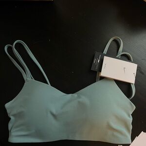 Nike Women's sage/aqua Sports Bra